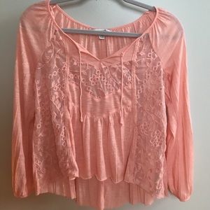 Peach Blouse
